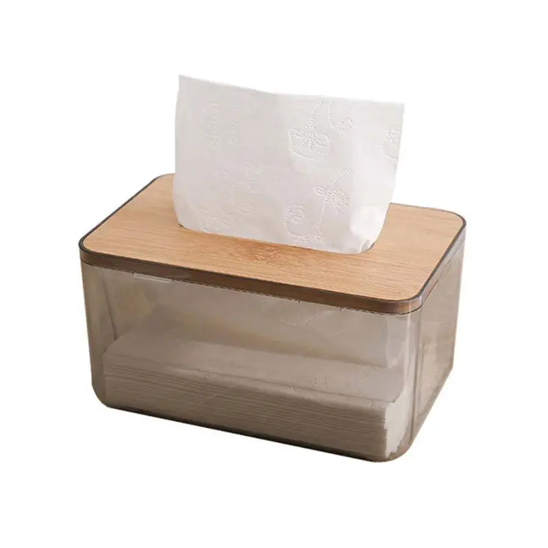 Modern Acrylic Tissue Case with Eco-Friendly