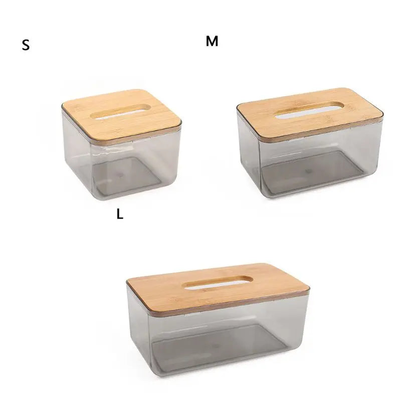 Modern Acrylic Tissue Case with Eco-Friendly