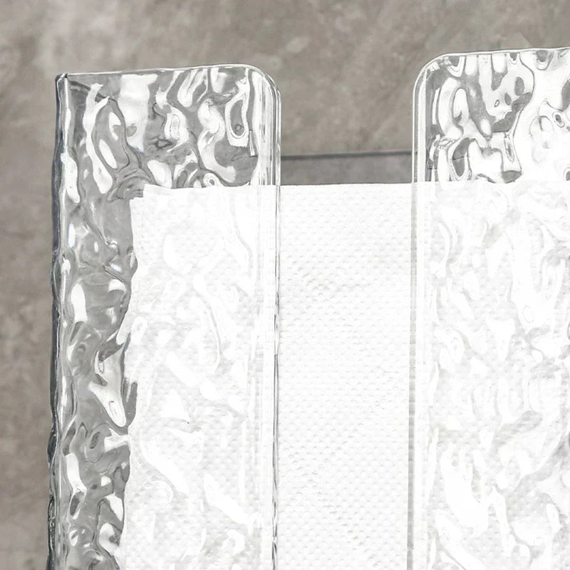 Wall-Mounted Bathroom ✅Tissue Box – Glacier Style Design📦