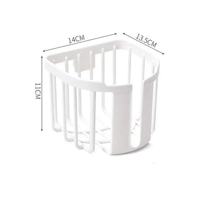 Punch-Free Wall-Mounted Toilet Paper Holder