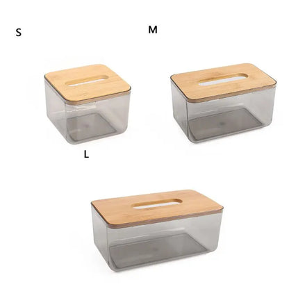 Modern Acrylic Tissue Case with Eco-Friendly